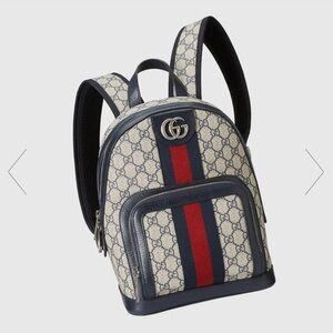 Gucci Ophidia GG Small Backpack (Blue)